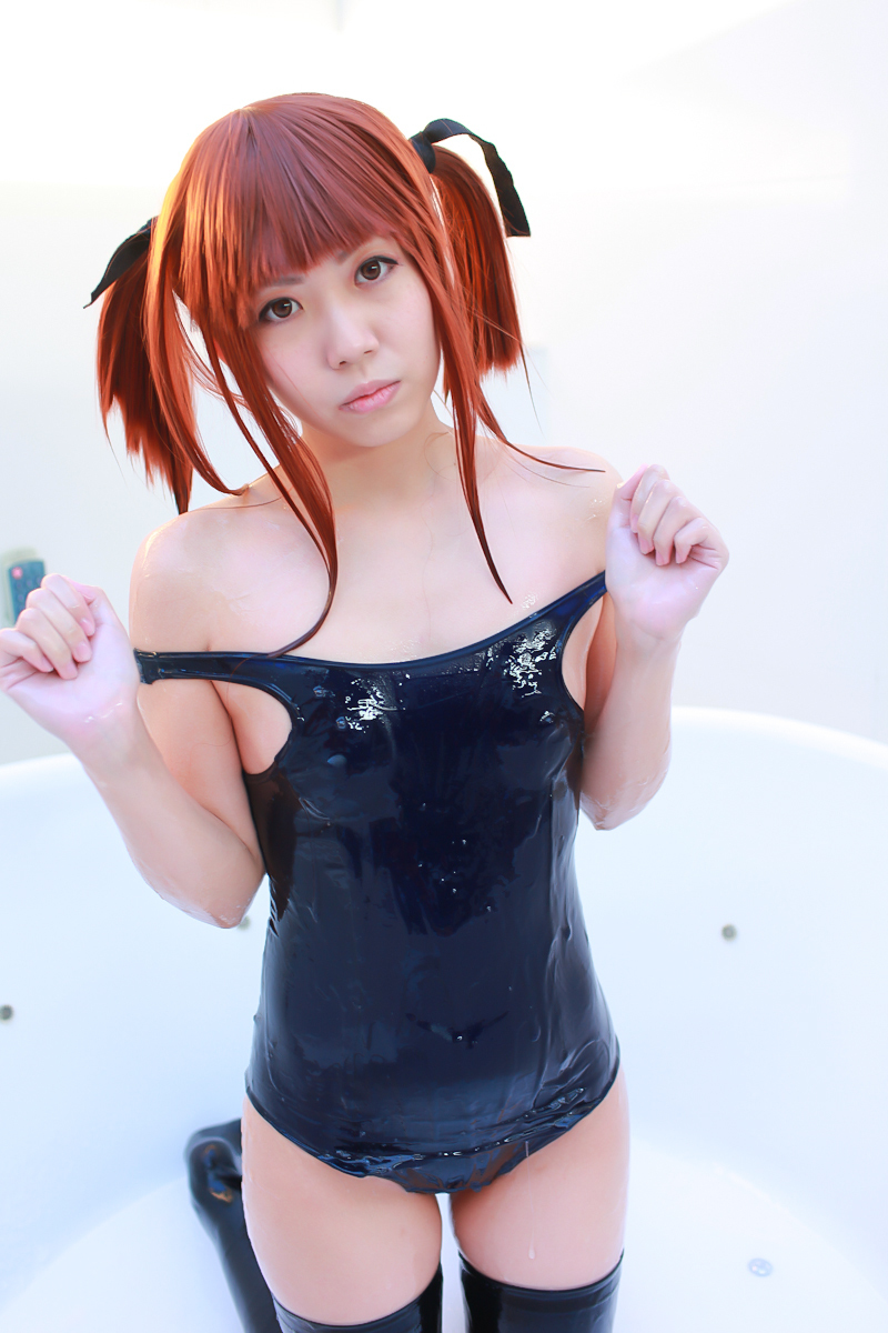[Cosplay] Hot Maho Shojo Lyrical Nanoha 女优制服